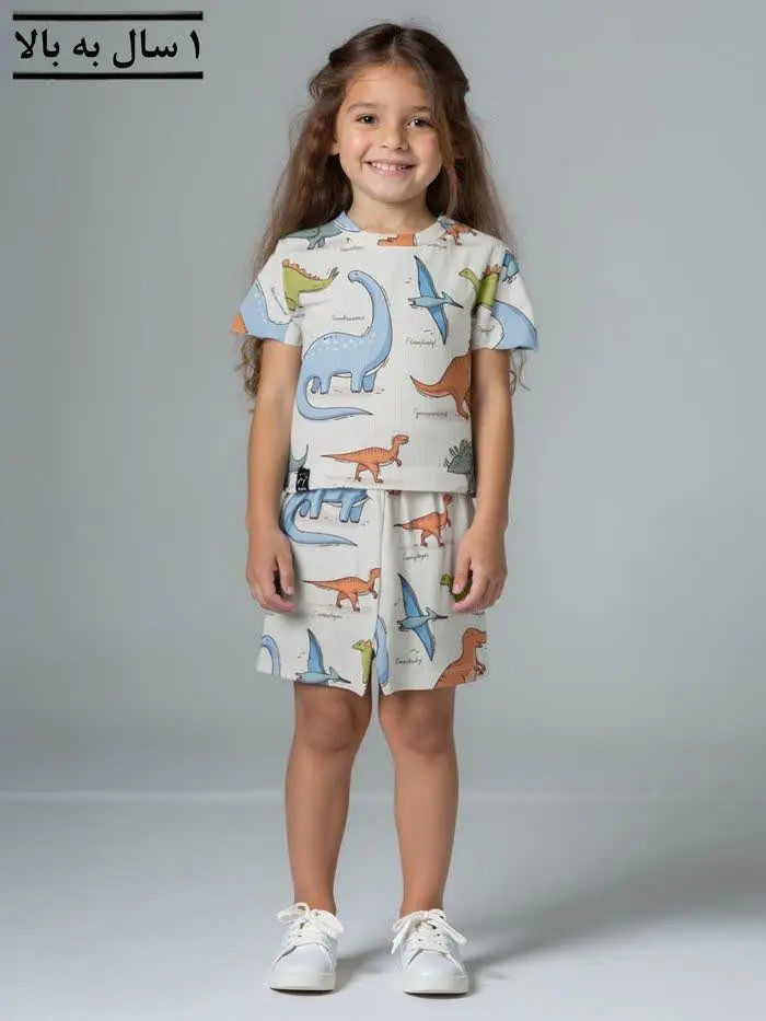 ست تیشرت شلوارک اسپرت شایان
