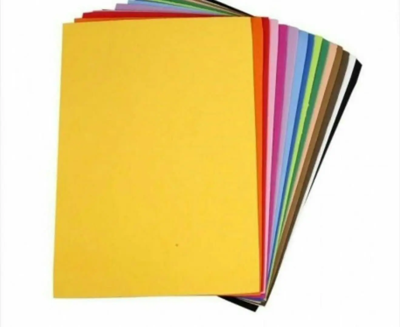 فوم ساده ده رنگ A۳ 
