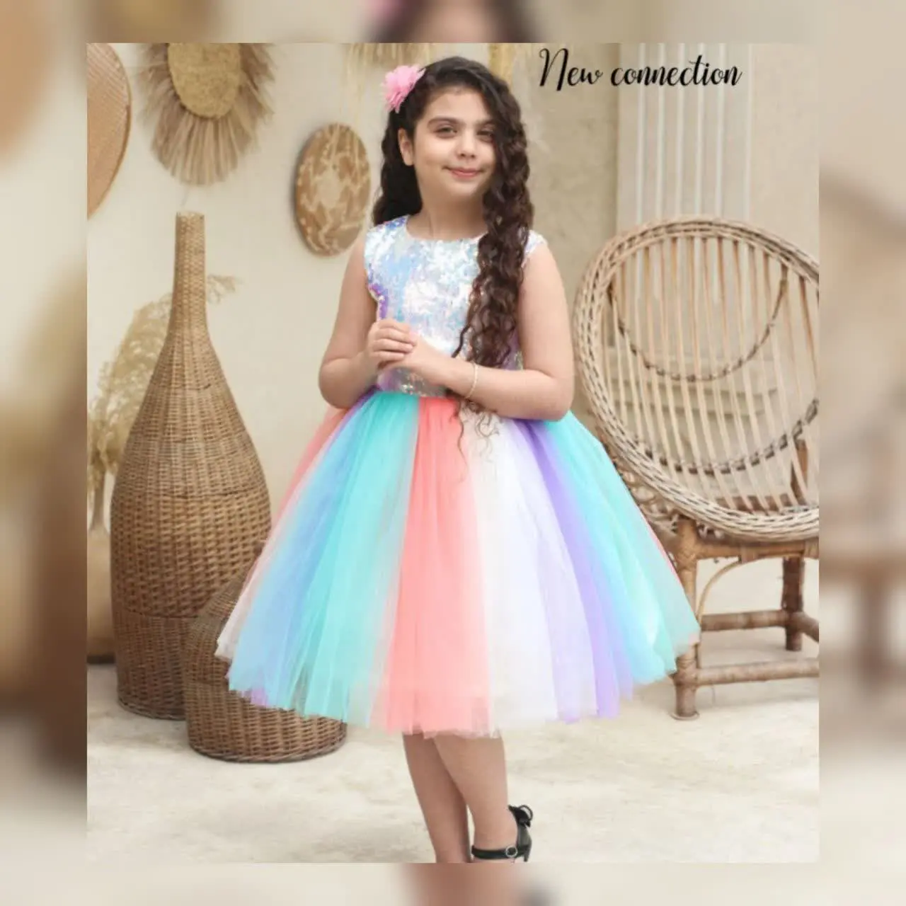 ⭐️پیراهن تور هفترنگ
