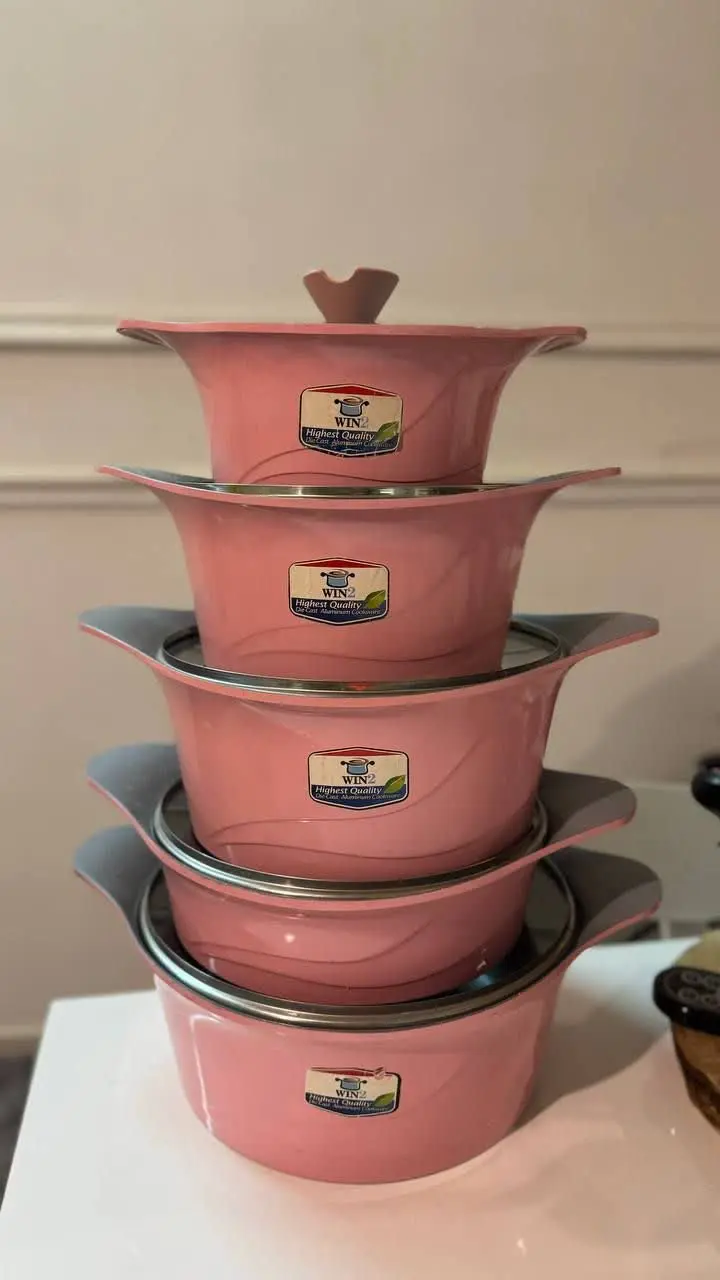 سرویس ۱۰ پارچه قابلمه برند...