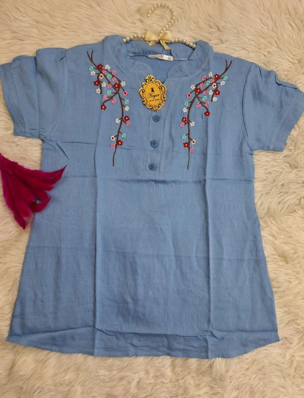  تیشرت گلدوزی
