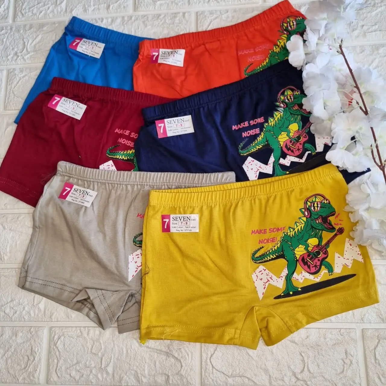 #شورت نخ پنبه نیم پا پسرانه
