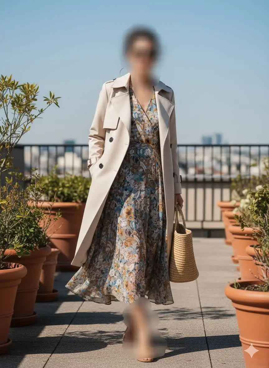 ترنچ کت وارداتی، داخل آستر 👍