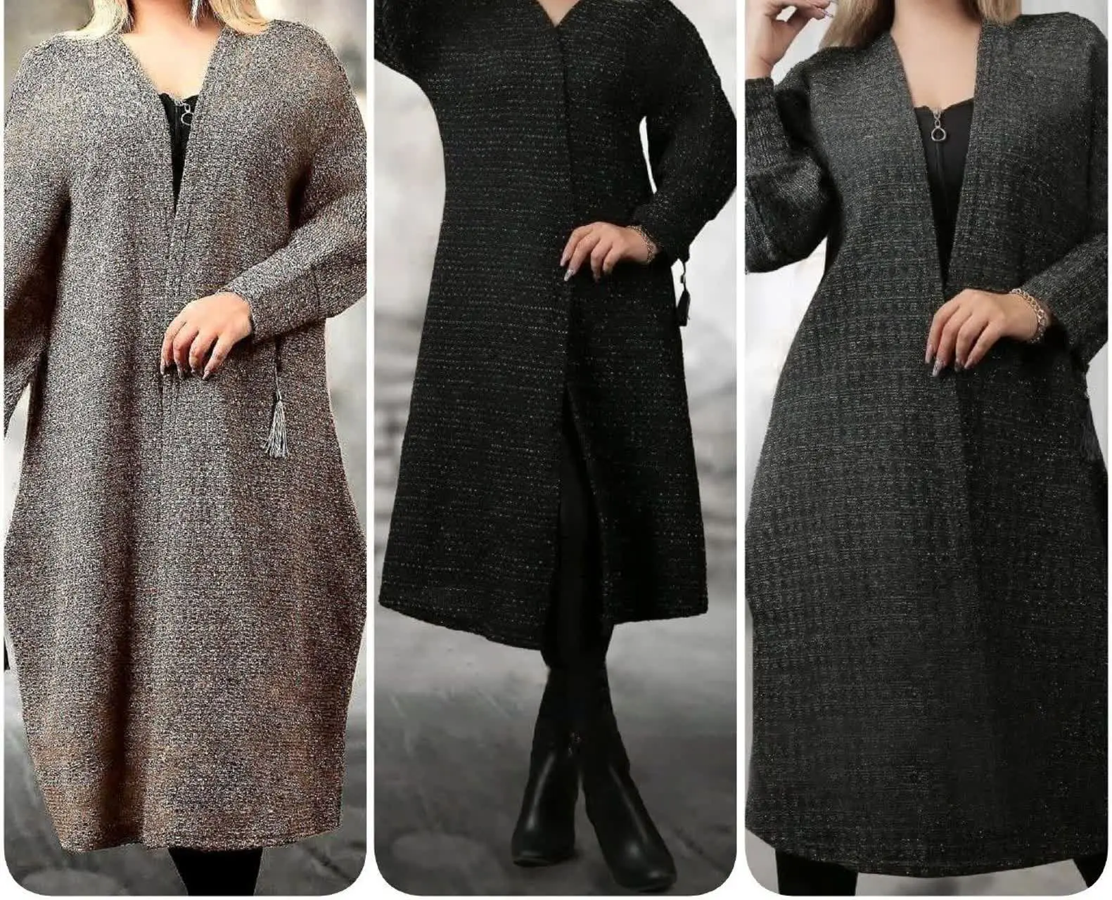 ❤️نام: مانتو عبایی مدل سانان
