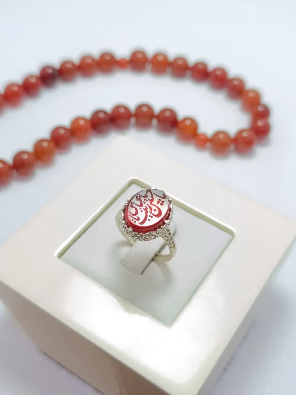 #انگشتر #نقره زنانه رکاب معروف و پر طرفدار گندم
