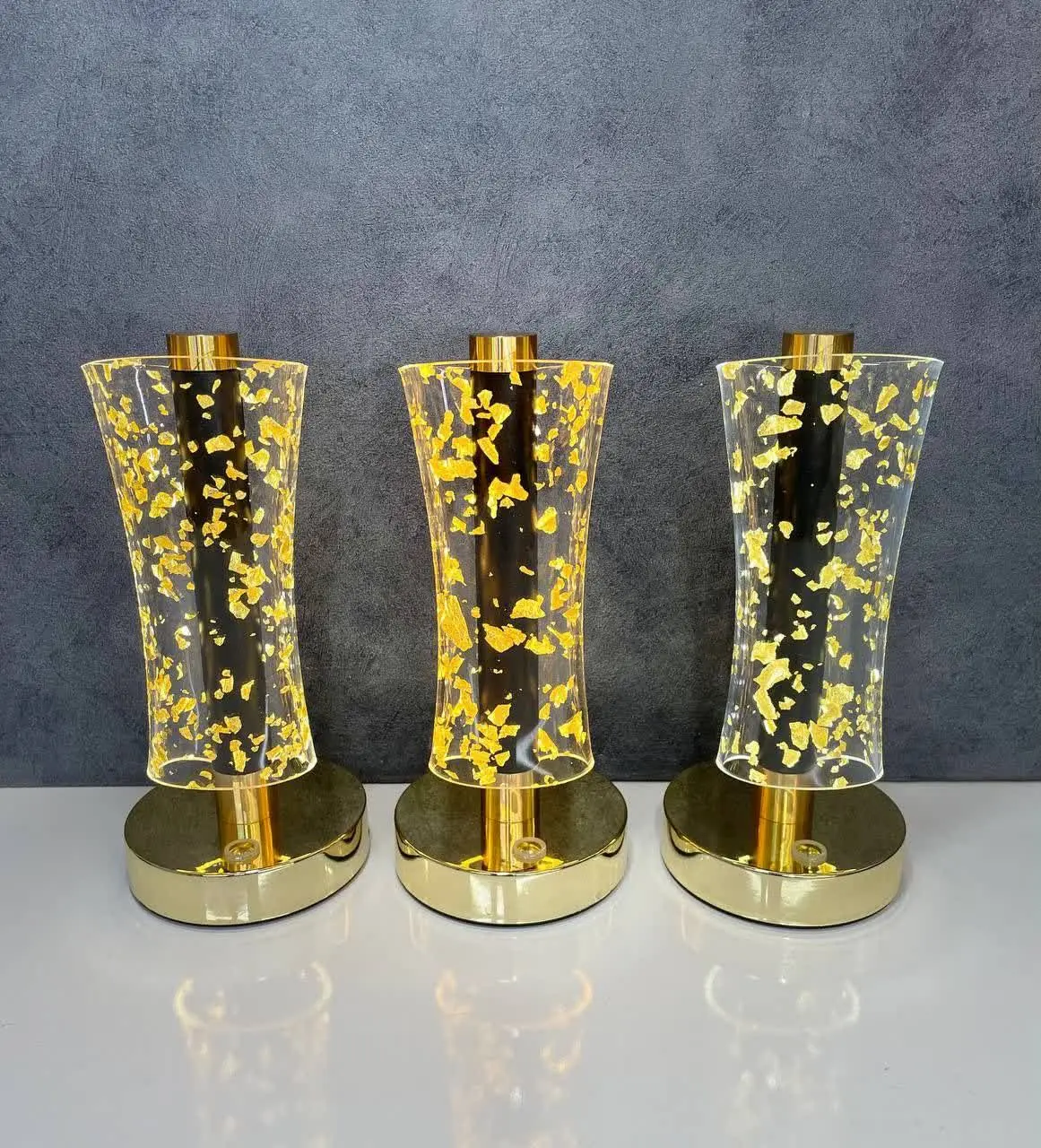 🛑 اباژور لمسی طرح شیشه طلا