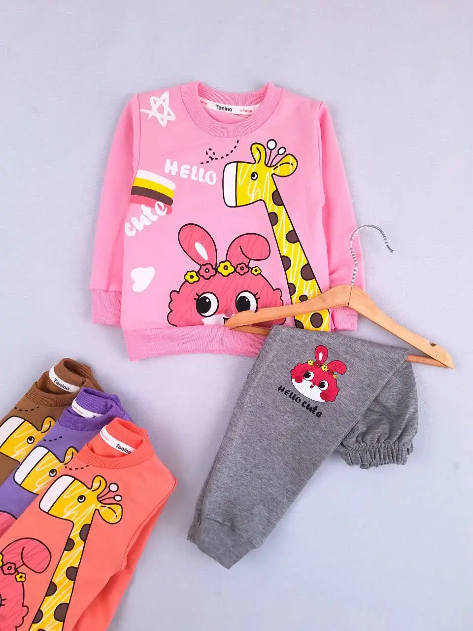 بلوز شلوار خرگوش و زرافه 😍