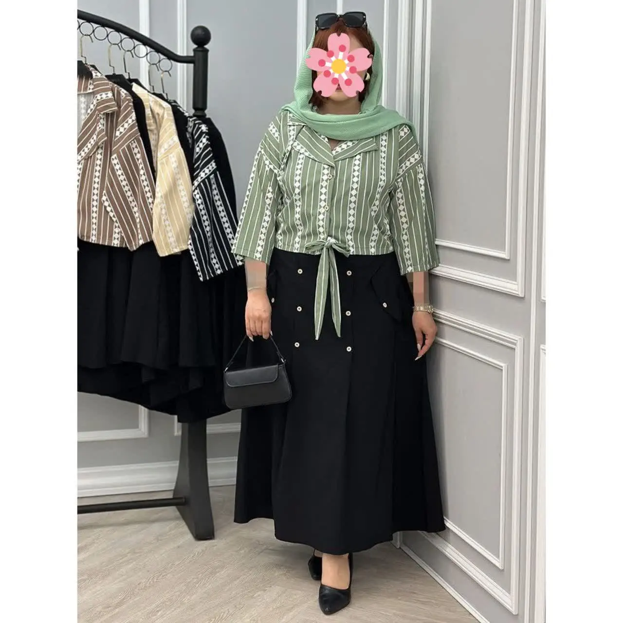 👚نام: شومیز دامن آیین
