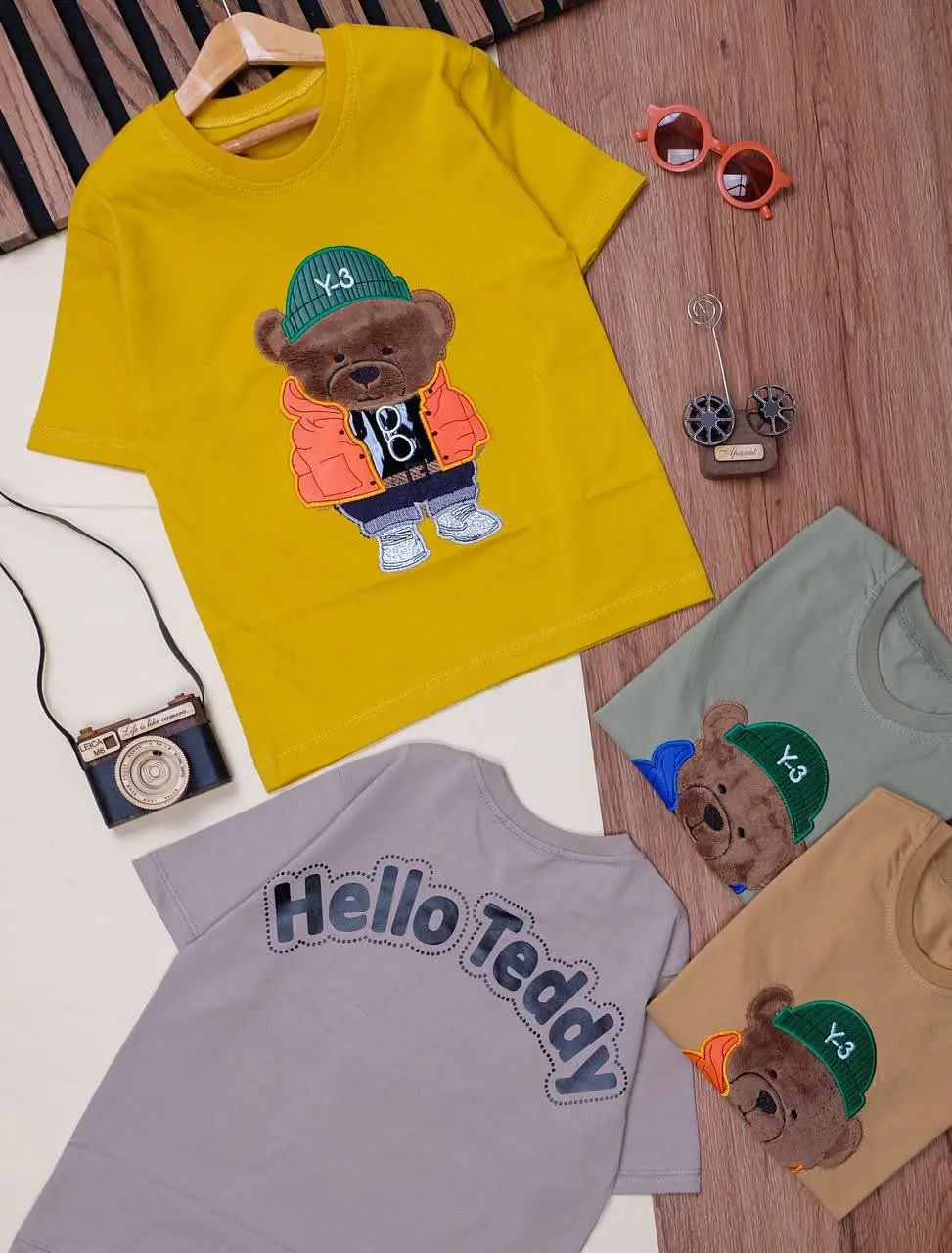 👕نام کالا: #تیشرت تک پسرانه تدی 
