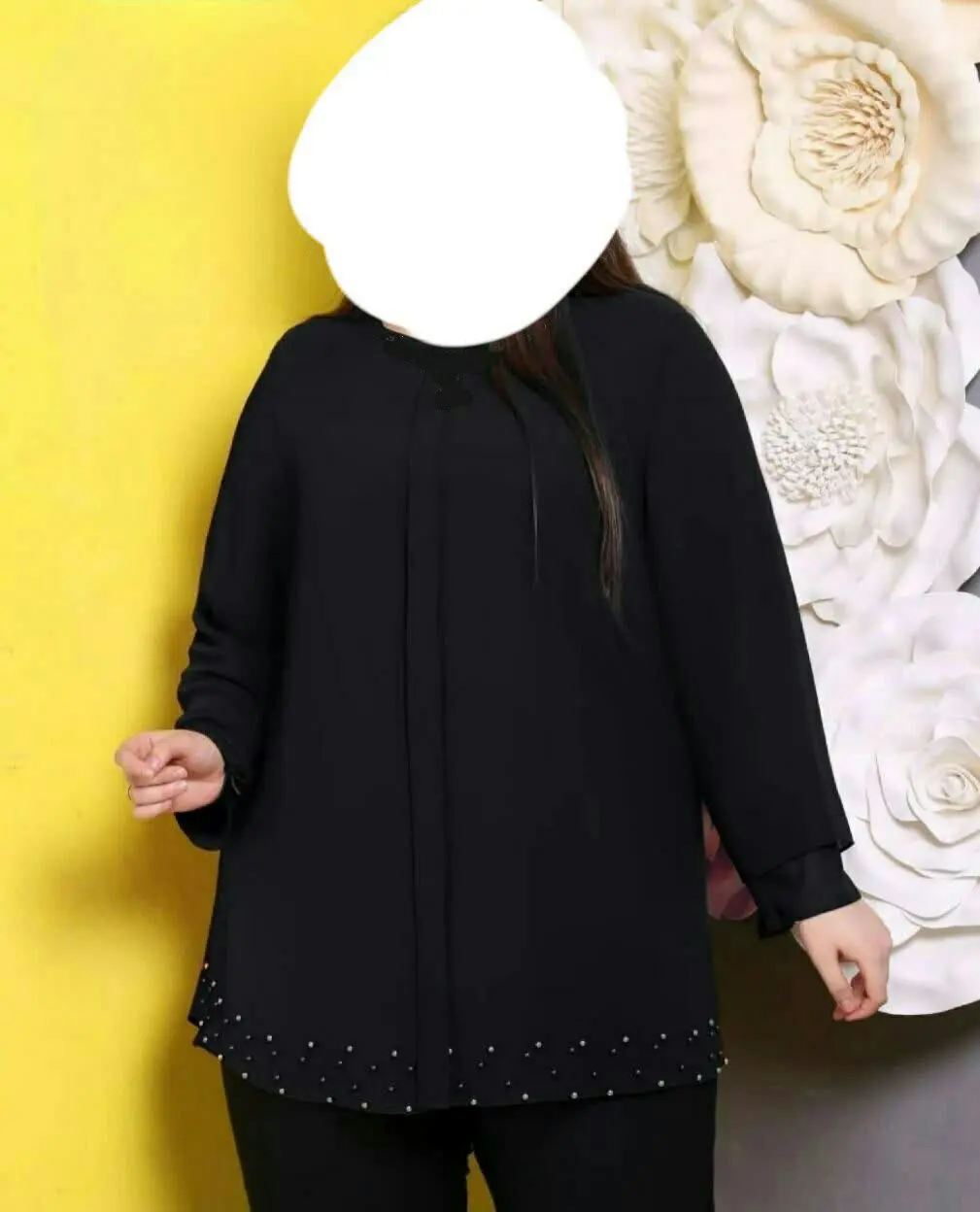 🖋نام: شومیز پایین مروارید
