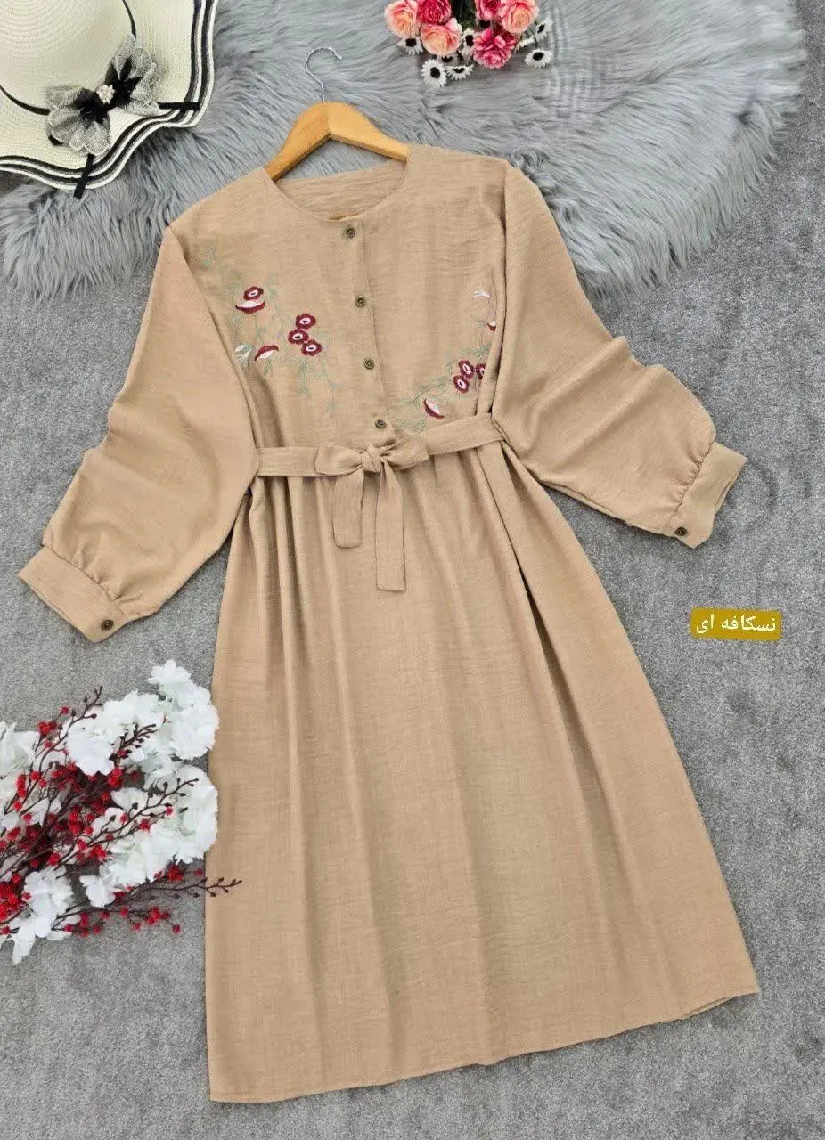 پیراهن گلدوزی