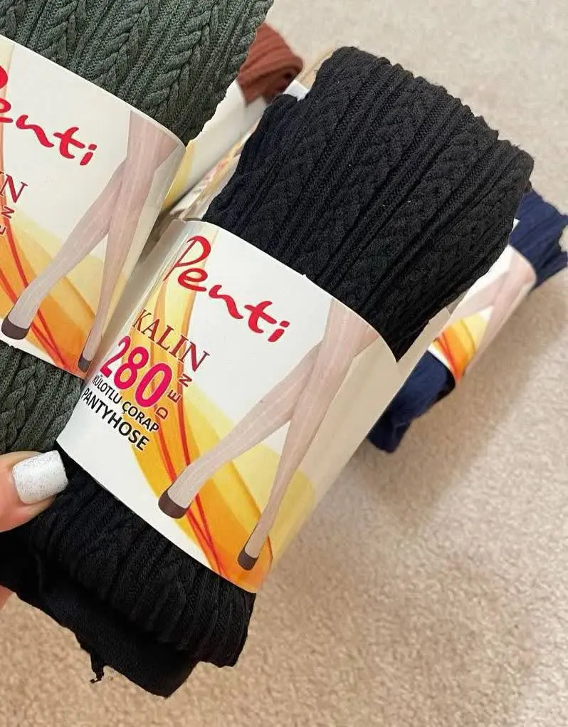 جوراب شلواری گندمی