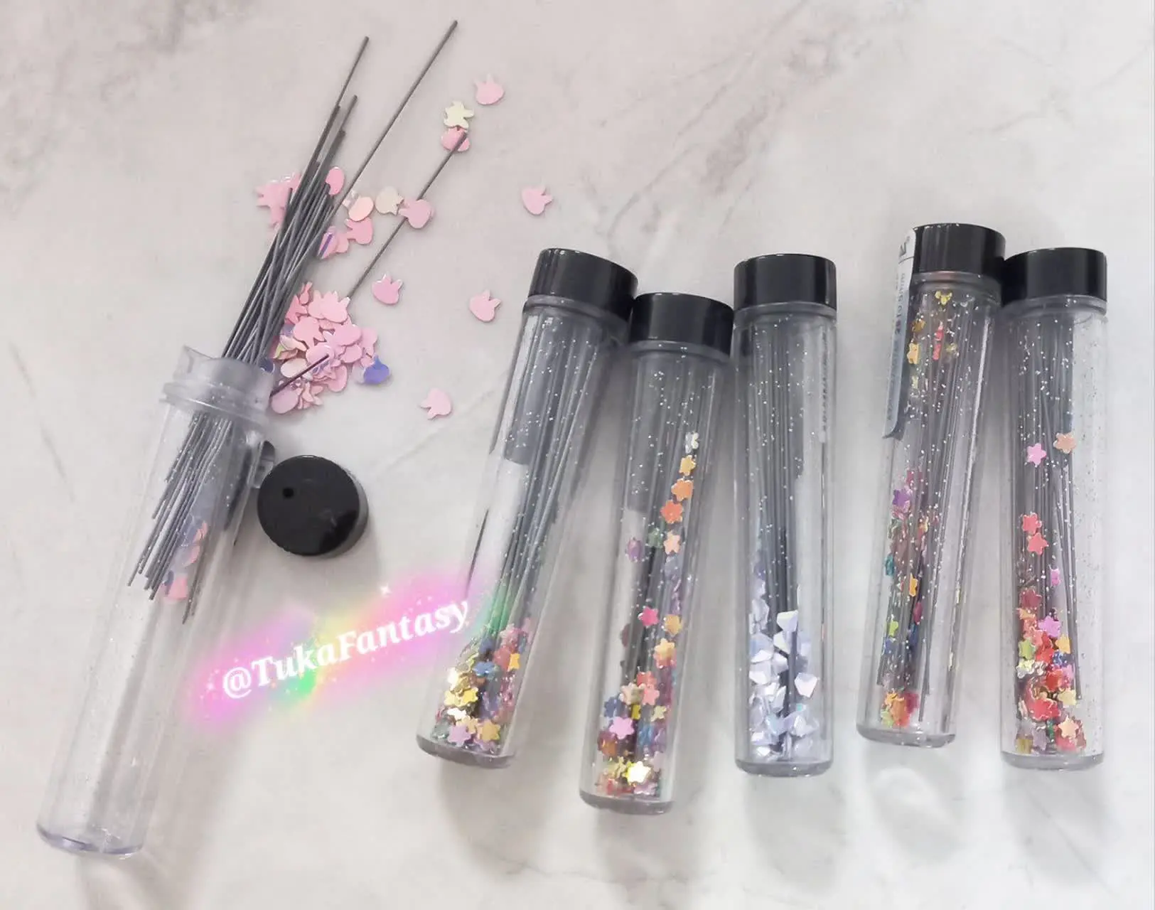 ️نوک اتود شاین دار پولکی🥰