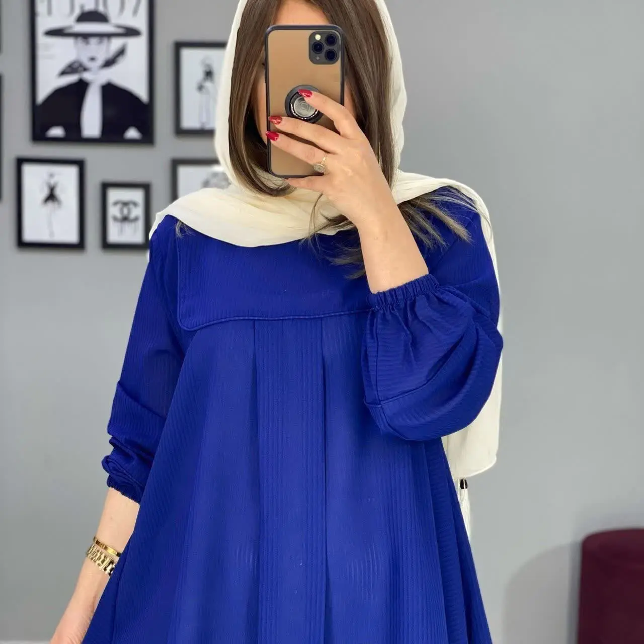 👚نام: مانتو شومیز بلند سپیده 😍😍
