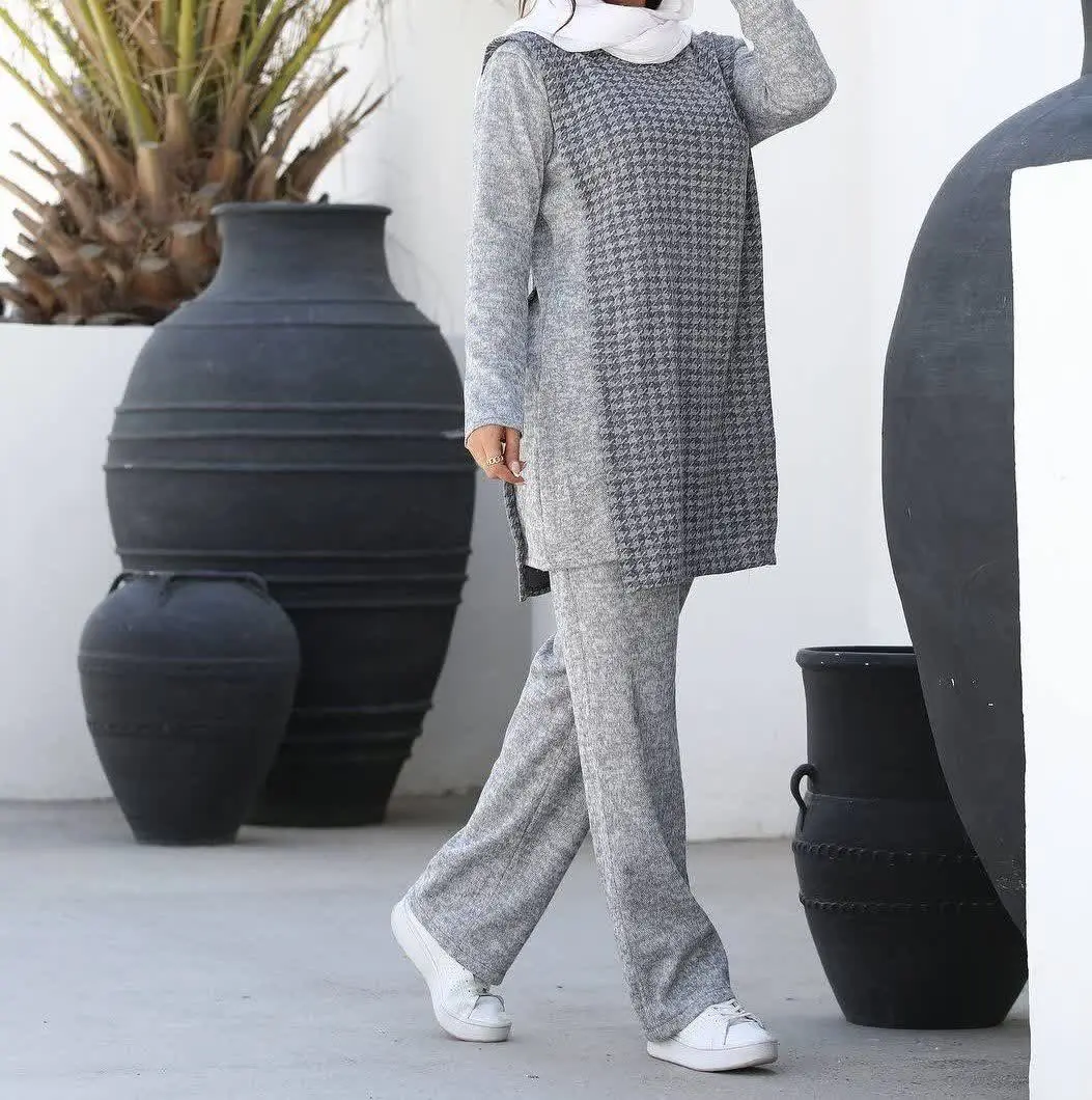 نام: ست بلوز و شلوار طرح هانا
