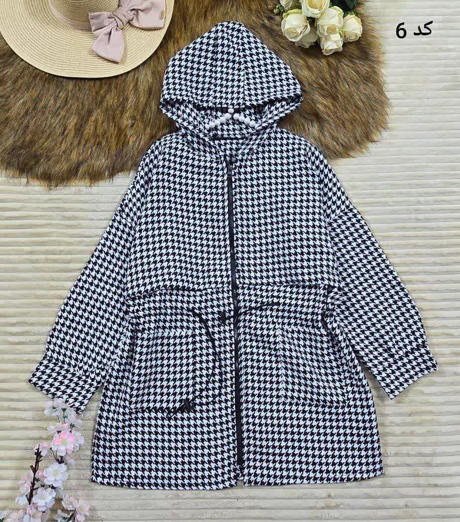 مانتو پیچازی کلاهدار