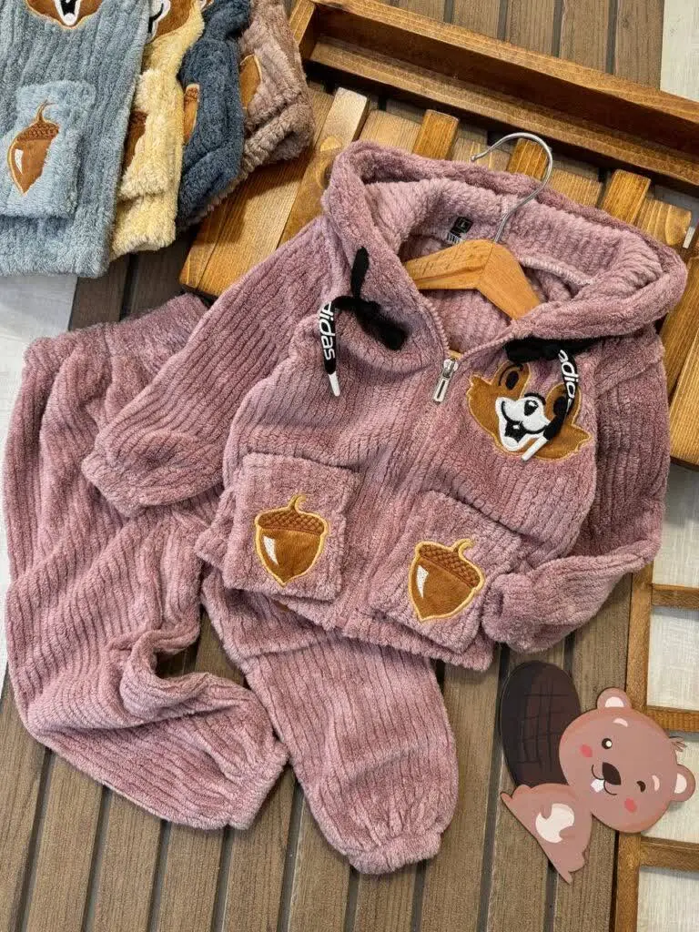 سویشرت شلوار پولیشی سنجاب🐿
