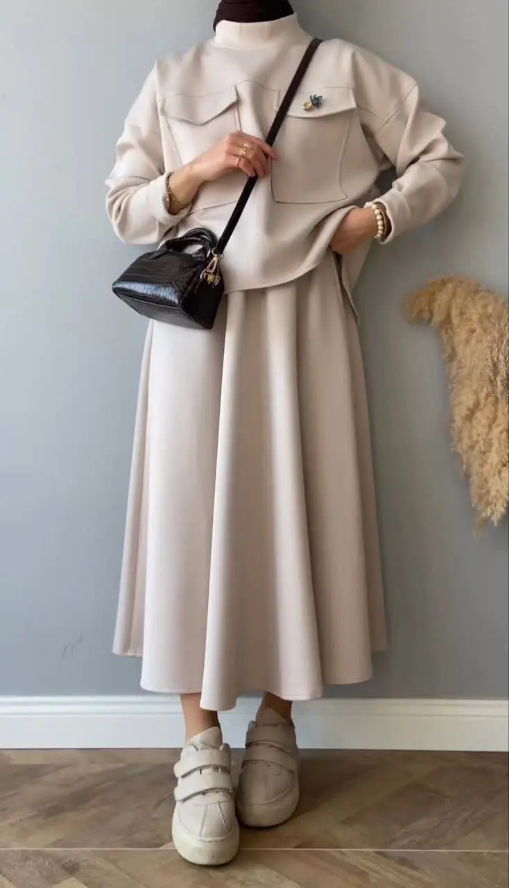 🦋نام محصول: شومیزدامن آناشید
