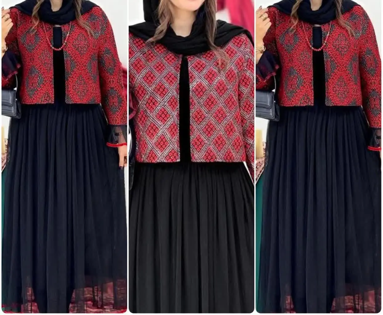 ❤️کت و دامن مجلسی گل بانو