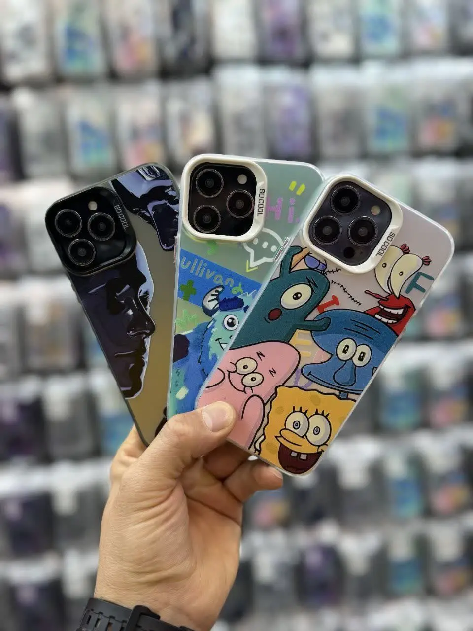 📱مدل قاب: قاب سوکول طرح دار مخصوص انواع #سامسونگ #شیائومی و #هواوی و #آیفون 
