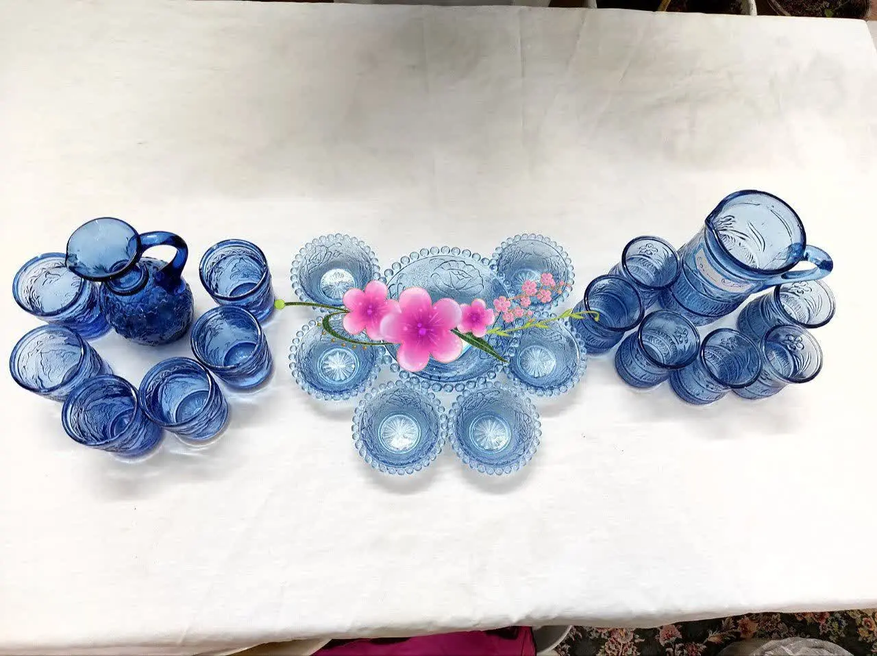 سه ست بسیار زیبا و قدیمی سیسمونی 
