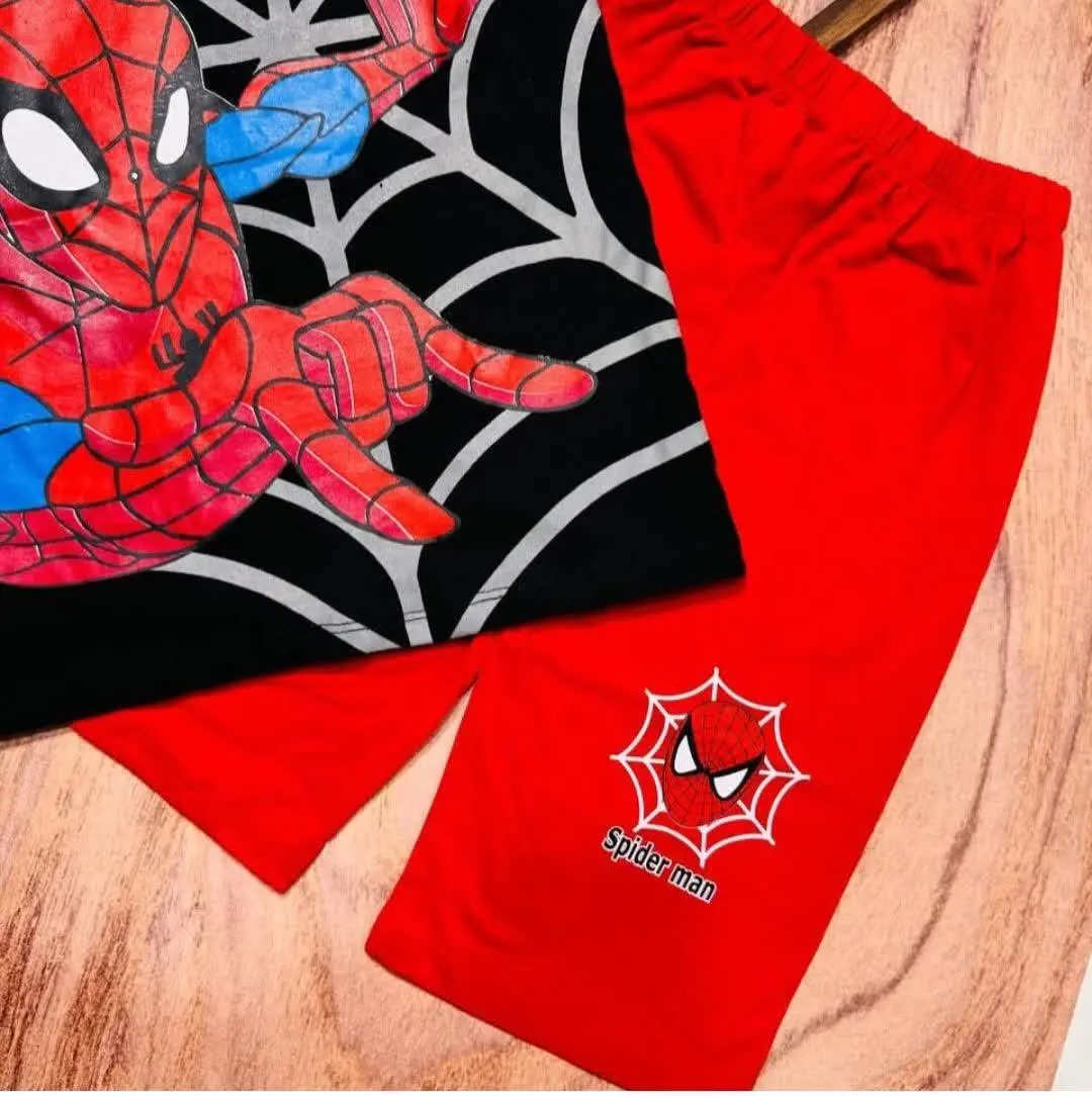 🦹‍♀تیشرت و شلوارک پسرانه اس...