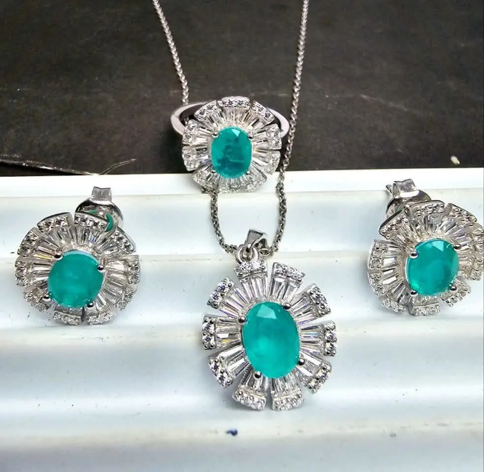 💎نیم ست نقرهزنانه جیپسون