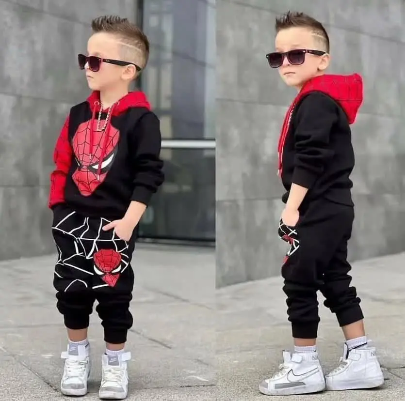 هودی شلوار مرد عنکبوتی