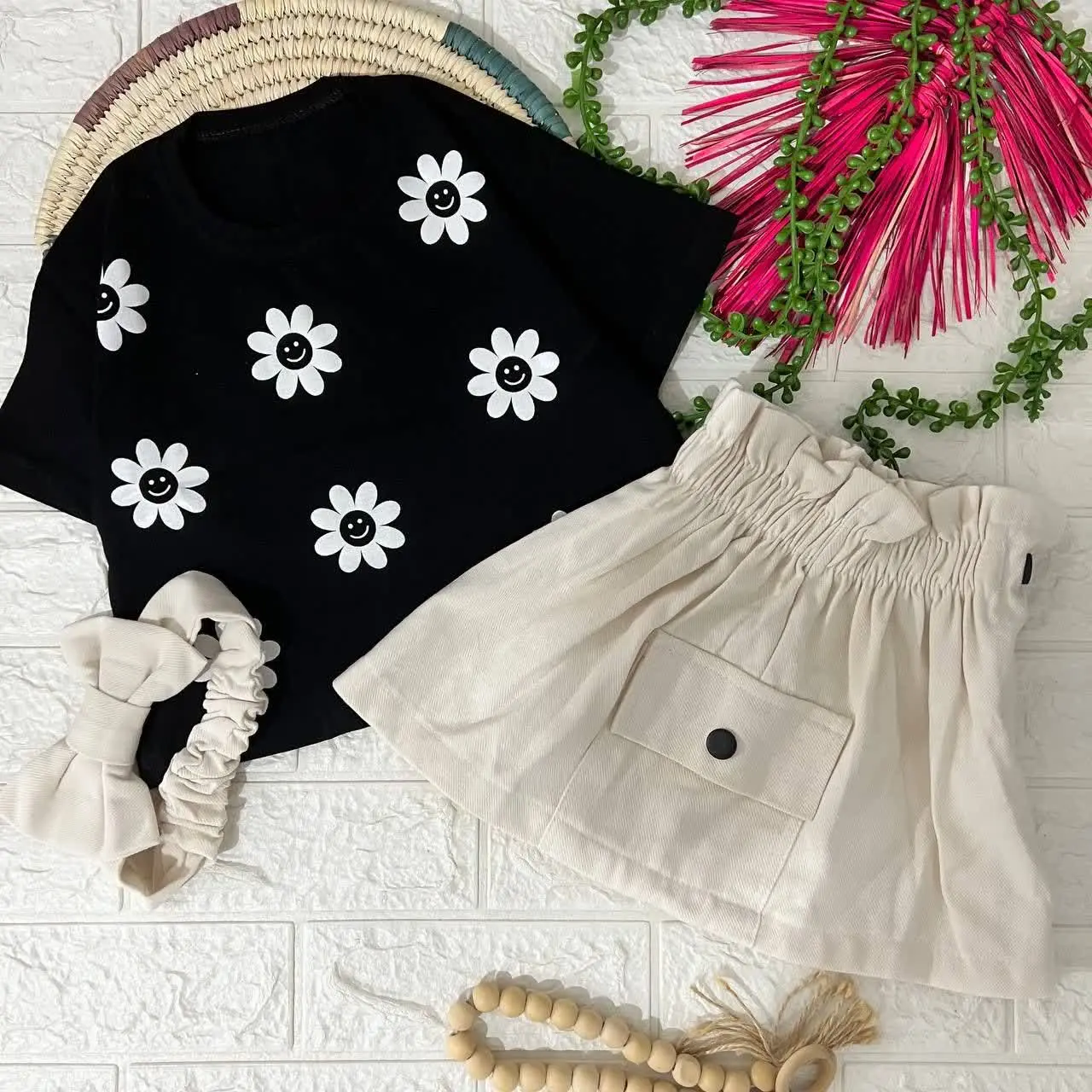 👚نام: ست بابونه همراه تل
