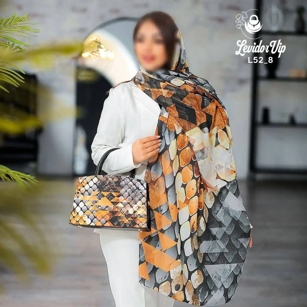 سبک طیف‌رنگی نارنجی و آجری🧡عاشقشم
