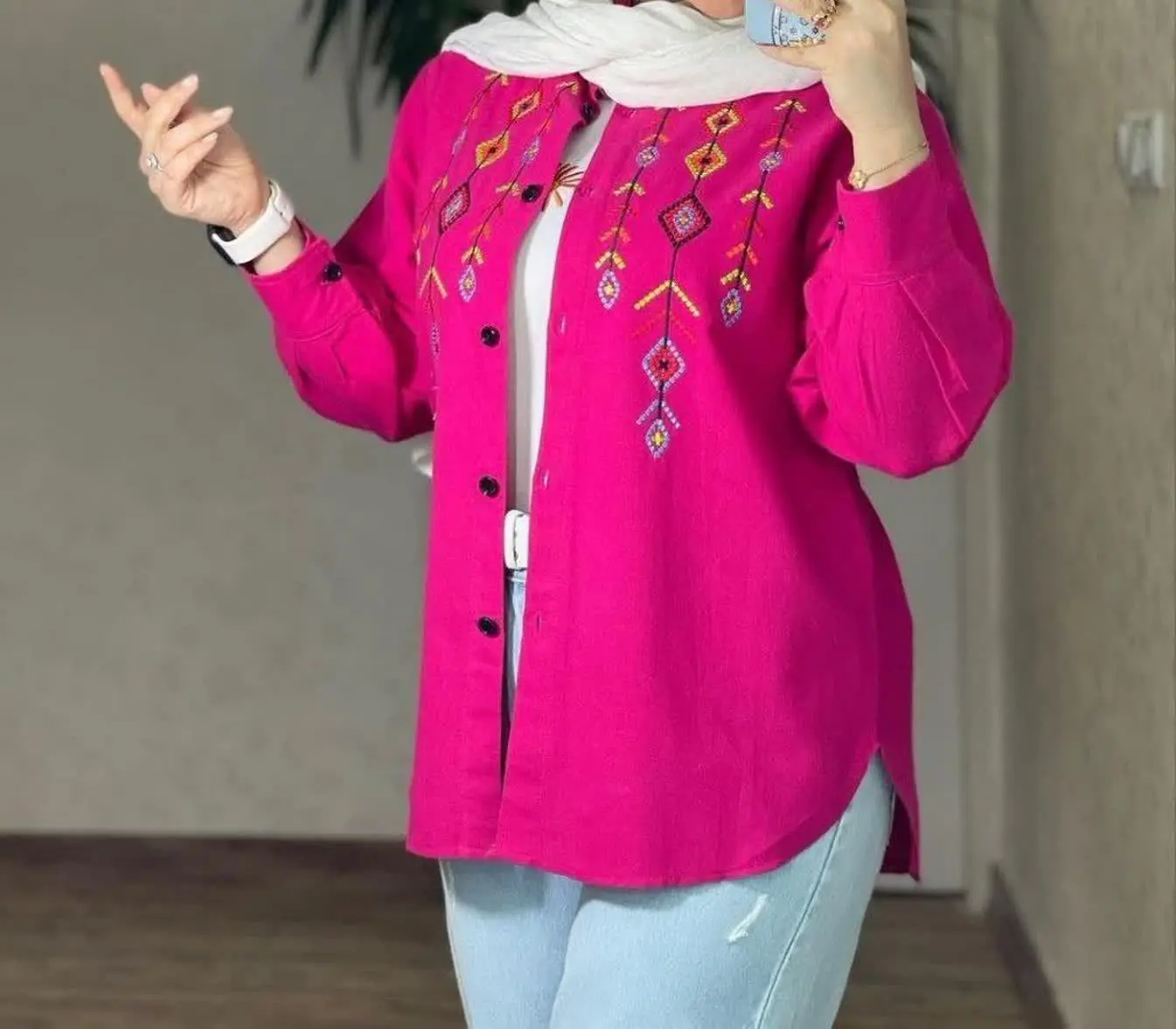 نام: شومیز مانتویی هانا
