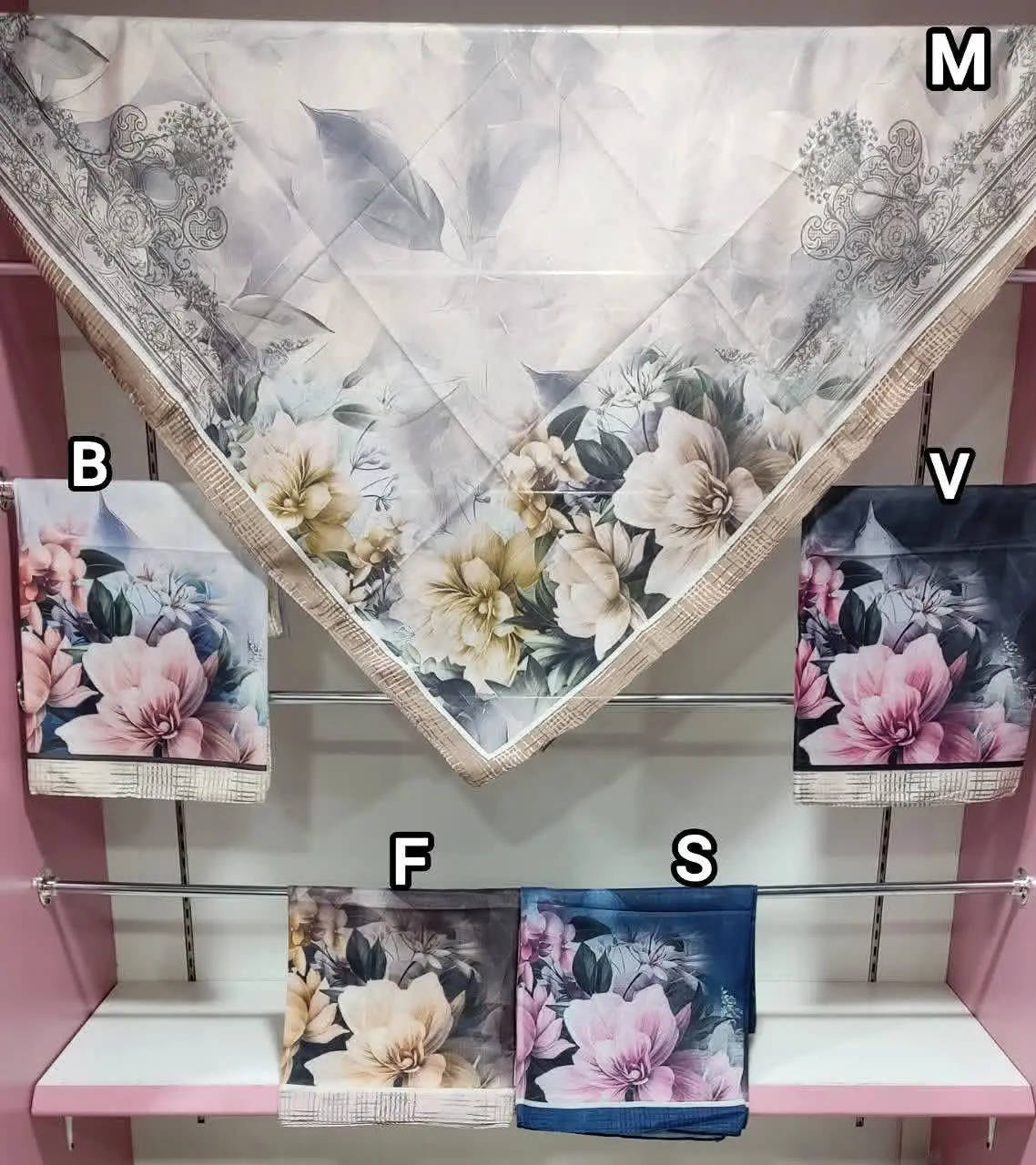 #روسری طرح فلور
