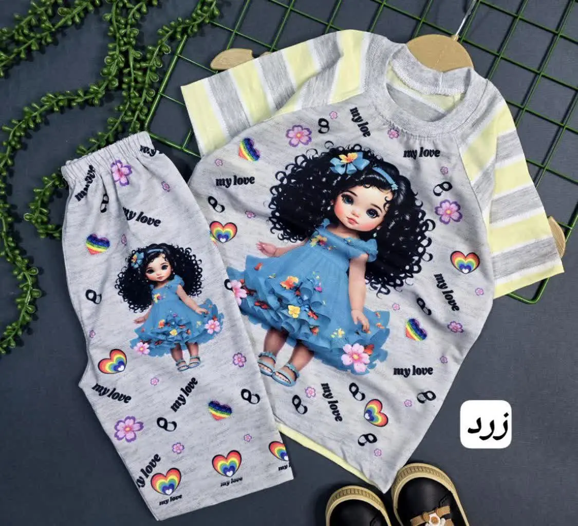 ست جذاب دختر موفرفری