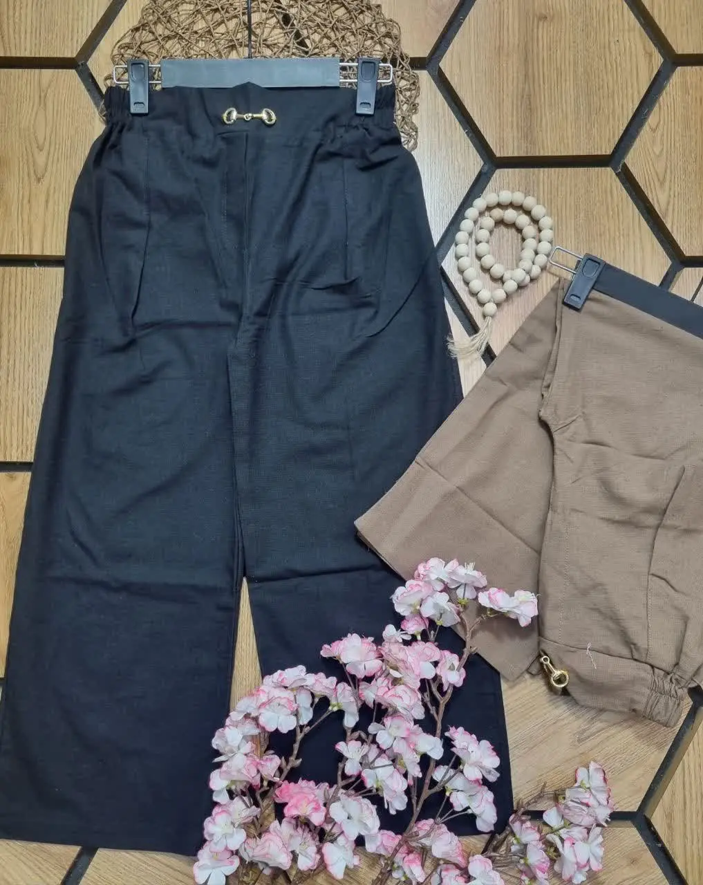 👖شلوار بگ لنین دخترانه👧