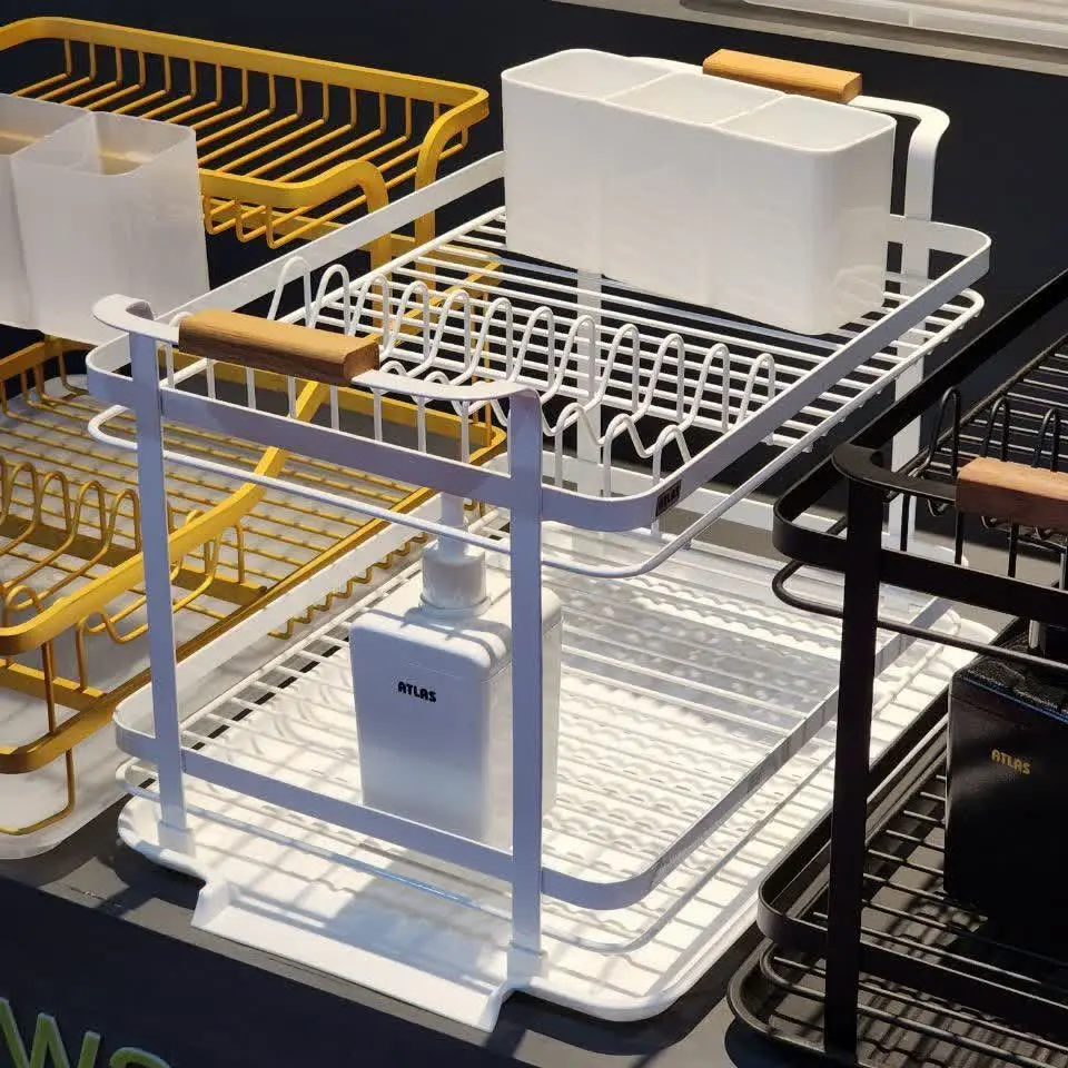 جاظرفی دو طبقه فلزی 
