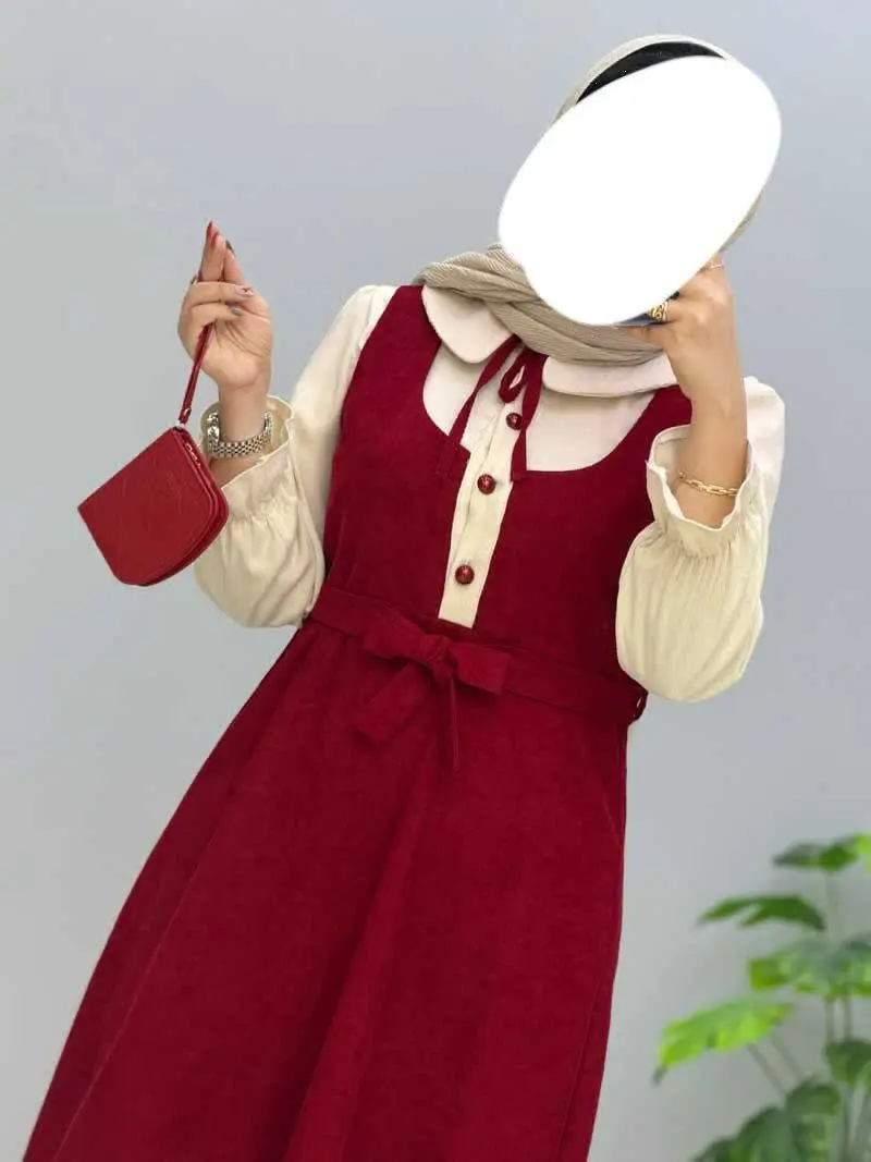 پیراهن بلند مخمل پریسان