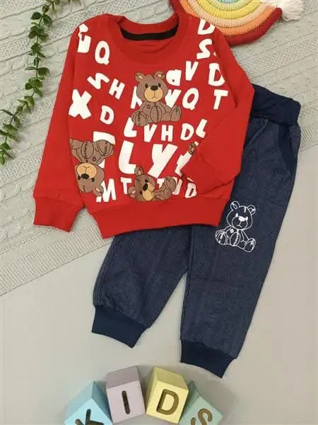 بلوز شلوار خرس انگلیسی 
