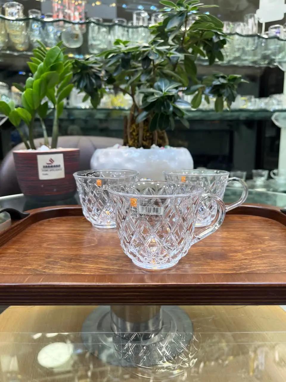 ✨لیوان ٦ تایی طرح لوزی Deli