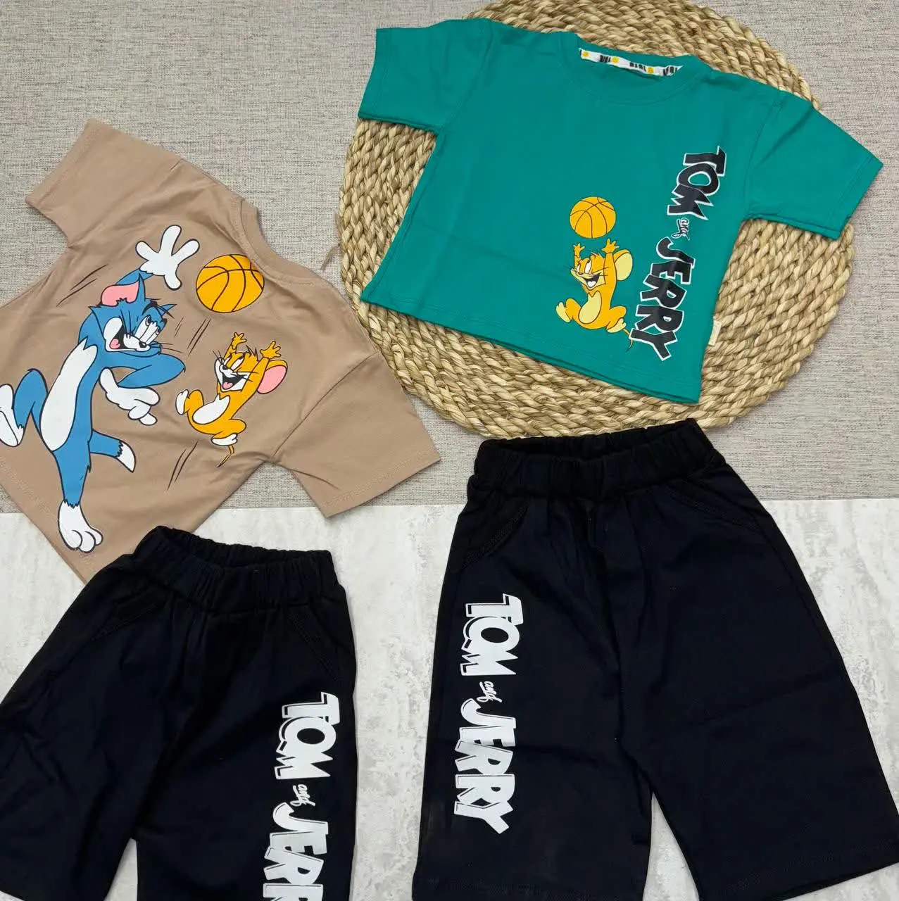 🧵🪡👕تیشرت شلوارک پسرانه
