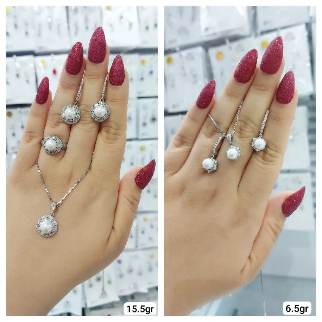 نیم ست انگشتر دستبند پابند...