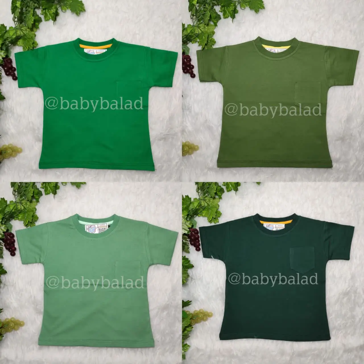 تیشرت‌های مداد رنگی ساده #دخترانه #پسرانه
