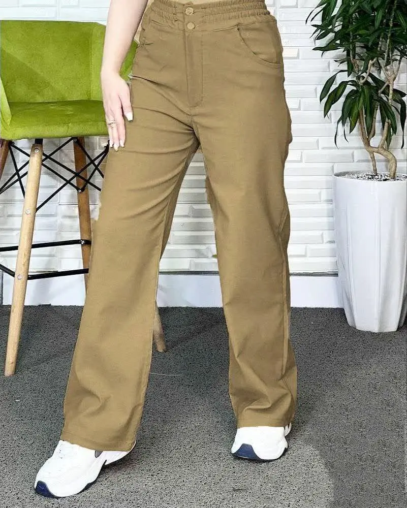 نام: شلوار نیم بگ کتان
