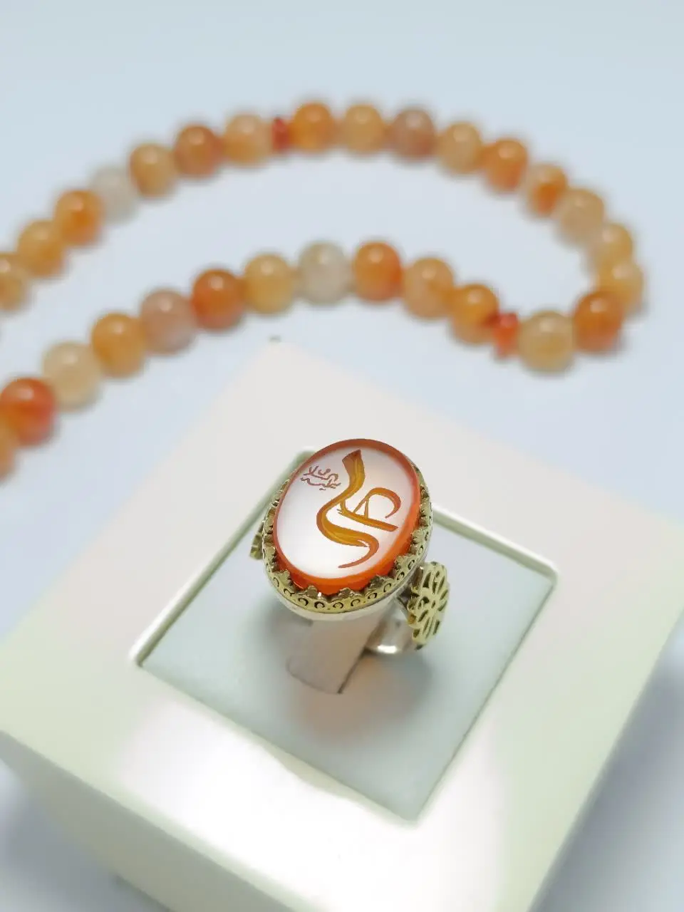 انگشتر نقره مردانه معروف صف...