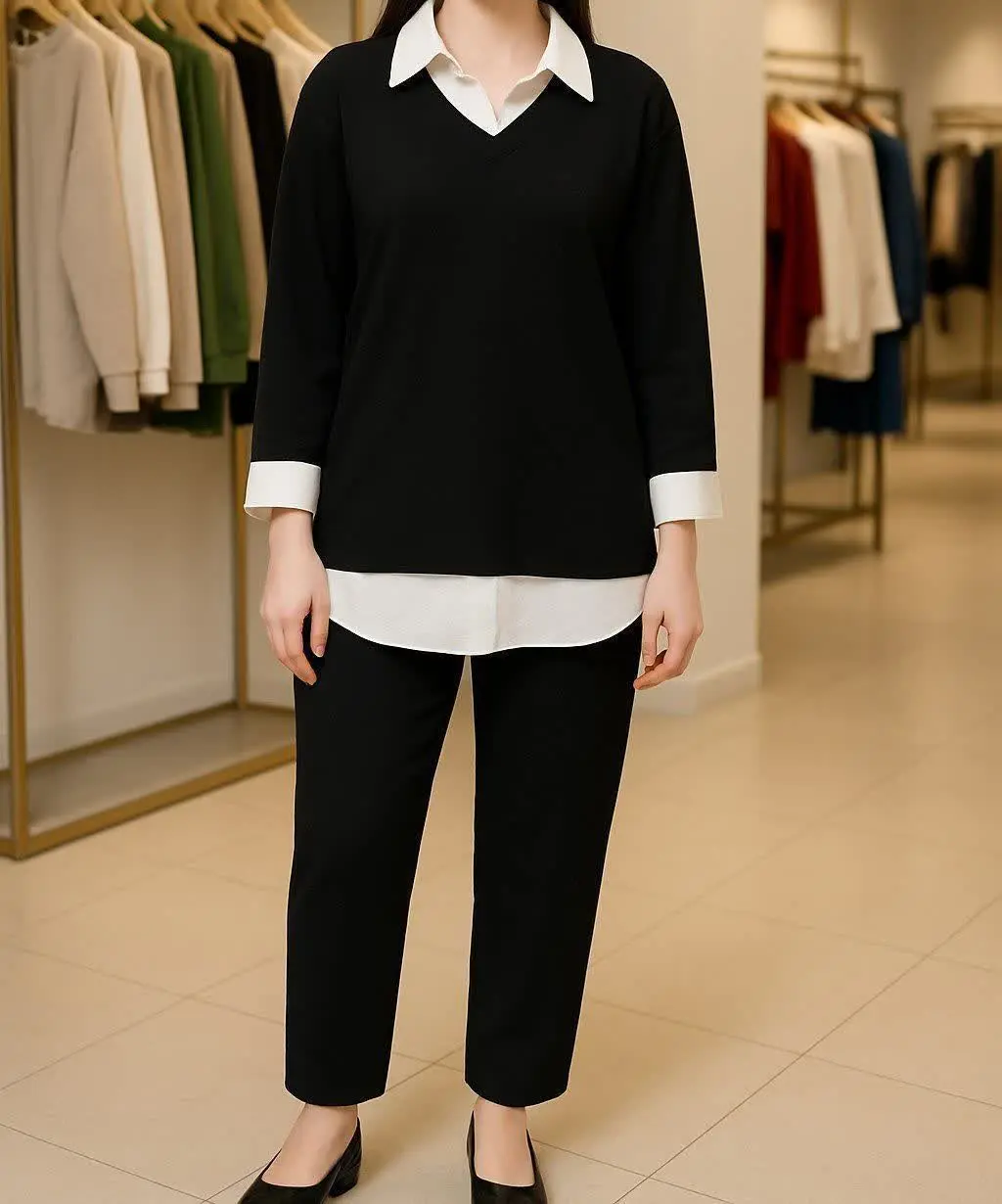 ست بلوز و شلوار 
