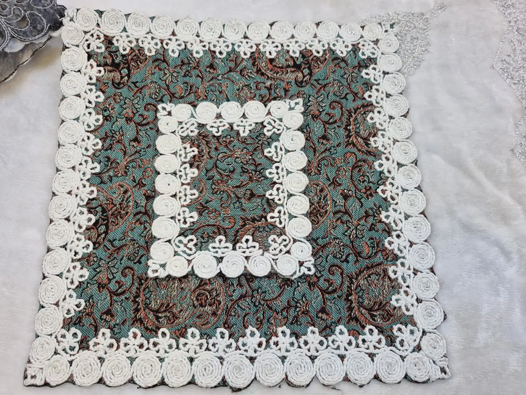 ❤️ جانماز ترمه دو تیکه متوسط