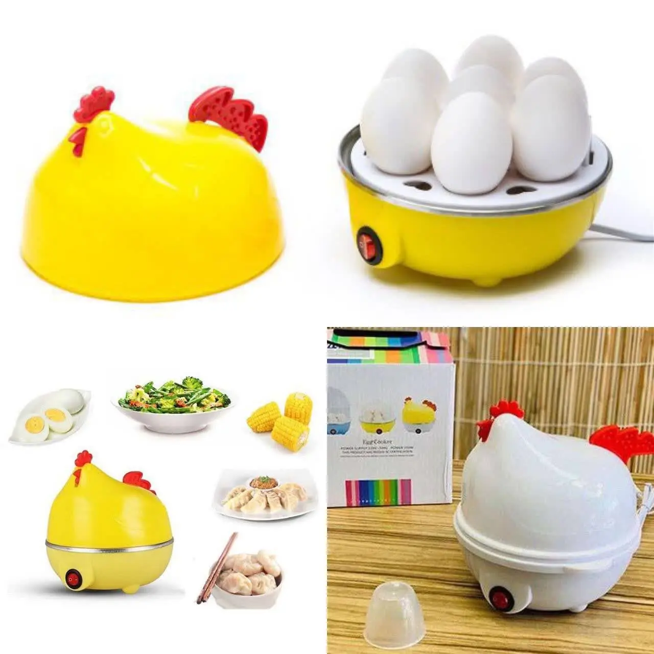 تخم مرغ پز برقی شارژ شد 😍
