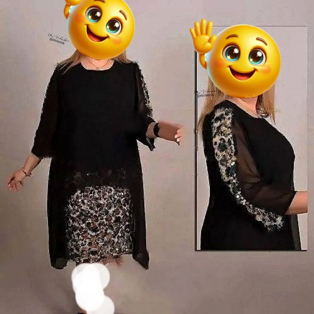 پر/پیراهن قواره دار⚡️ رها