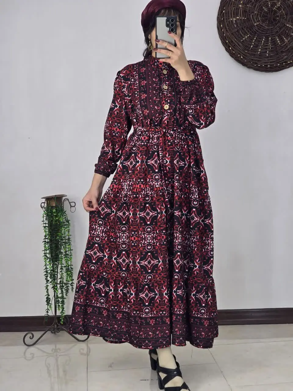 🌸 نام: ماکسی پیچک 
