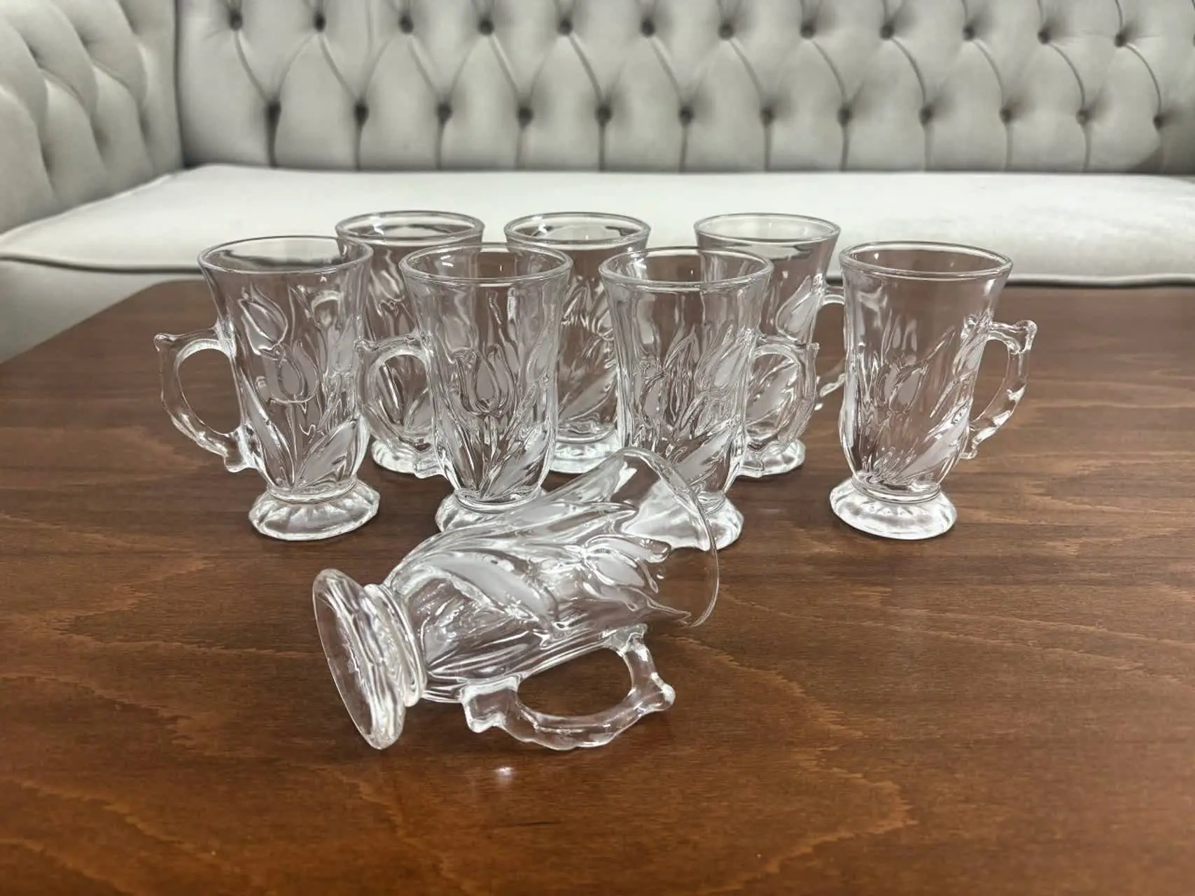 ۸ عدد چای خوری گل لاله