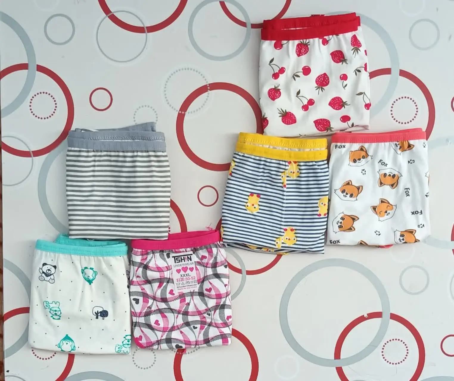 شورت تمام چاپ نخی 🌹
